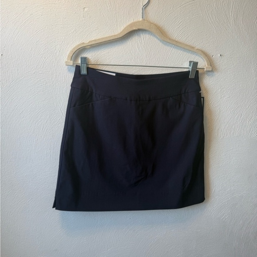 Charter Club Navy Blue Skort 2P Waist Smoothing Mini Skort New Sporty Girl - Picture 2 of 11
